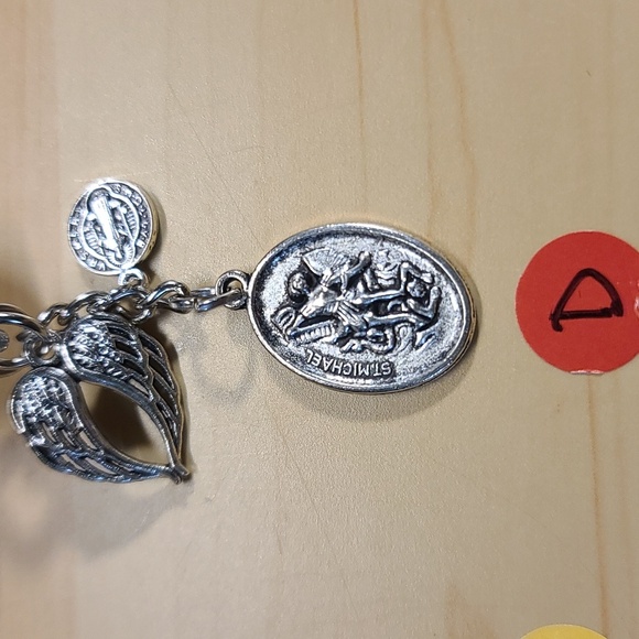 Religious 2 for 1 price - Wine Cork - Christian Key Chain - Purse Charm - Pick 2 - Picture 4 of 5